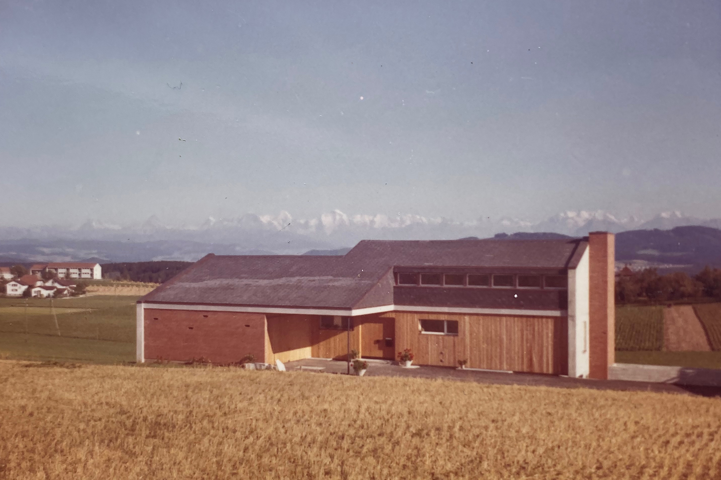Foto Nordfassade 1962